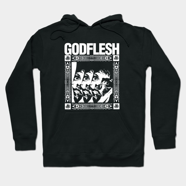 GODFLESH Classic Gildan Hoodie by Mey X Prints